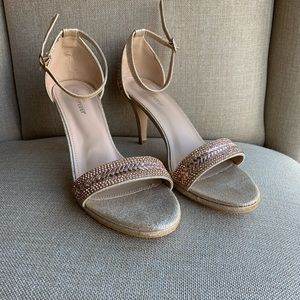 Gold high heels forever